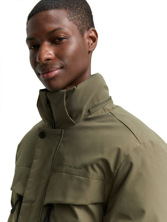 Tom Tailor Winter Jacket Parka Olive 1046906-11848 | Skroutz.mt