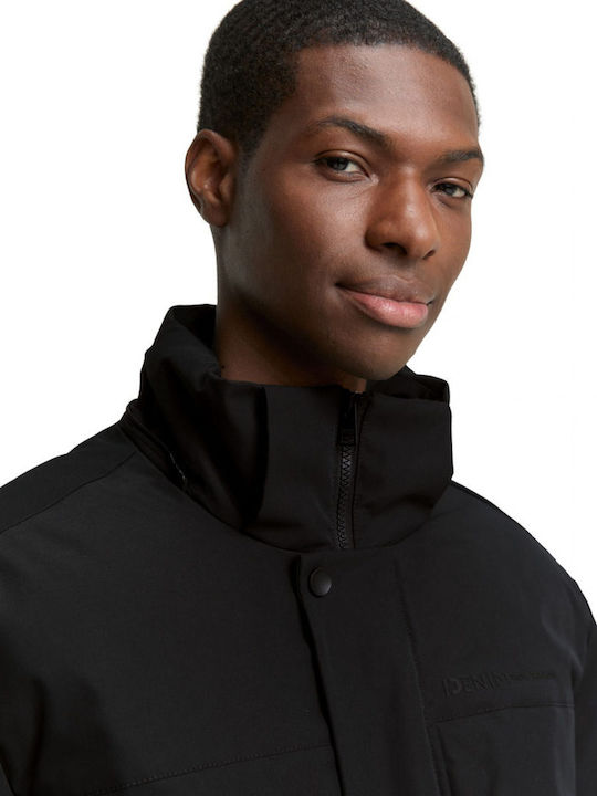 Geacă Parka De Iarnă Neagră Black