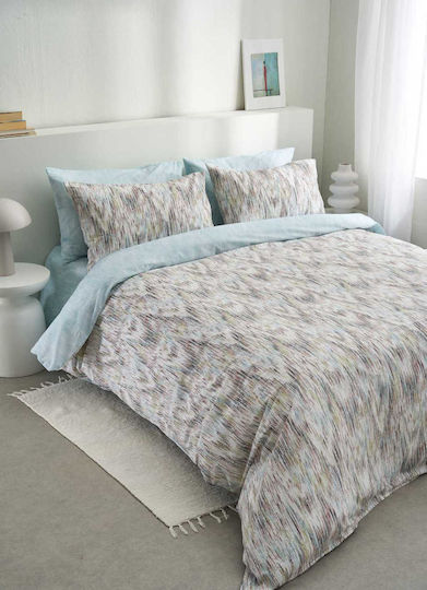 Vesta Home Set Cearșafuri Single 170x270cm. Fiona-2 Albastru 3buc