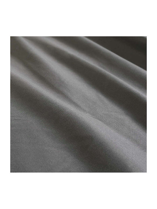 Cannon Sheet Set with 2 Pillowcases Super-Double with Elastic 160x200+35cm. Light Gray 3pcs