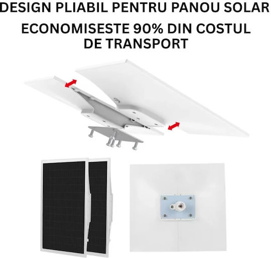 Überwachungskamera Solar Panel 8mp Wi-Fi Verbindung 20x Optischer Zoom Zwei-Wege-Kommunikation