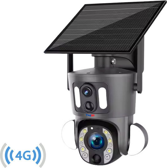 4g Überwachungskamera 8mp Videoauflösung Solarbetrieben 20x Optischer Zoom Menschenerkennung Ip66