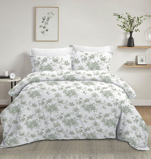 Olia Home Set Übergröße 4Stück 160x200+35cm mit Gummizug Dusty Green Olia Home Set Übergröße 4Stück 160x200+35cm mit Gummizug Dusty Green