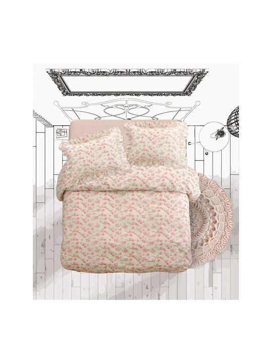 Makis Tselios Home Σετ Σεντόνια Μονά 170x270εκ. Mona (4τμχ)