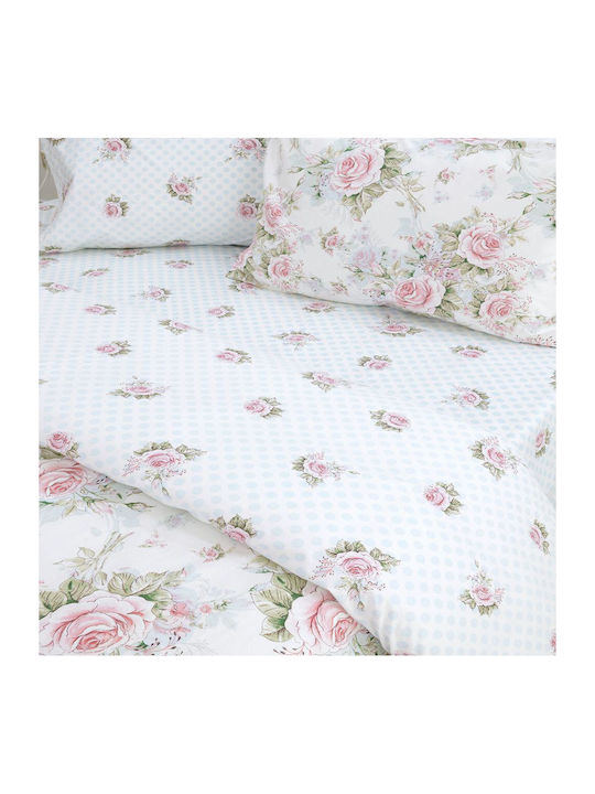 Lino Home Aliso Σετ Σεντόνια Μονά 170x260εκ. White (3τμχ)