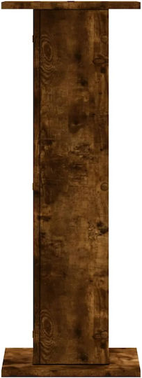 vidaXL Vaze Pentru Plante Din Lemn Maro Cu Suport 30x30x80cm 2 Buc