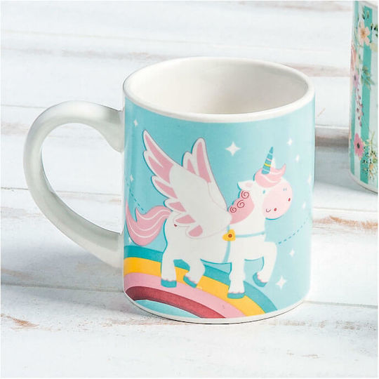 Bombonieră de Botez cu Cană Unicorn 24buc