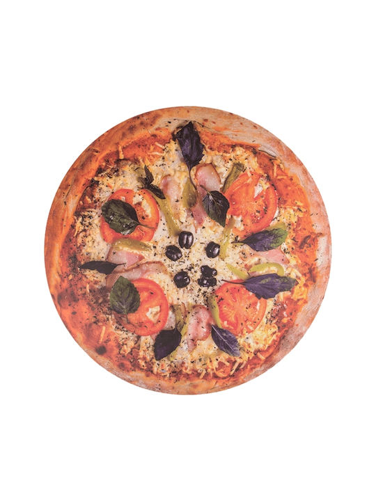 Out of the Blue Pizza Tischsets Rund Kunststoff 38cm 4 Stück