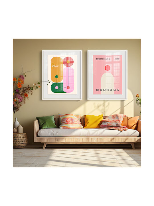 Poster Bauhaus Modern Art254 40cm X 50cm
