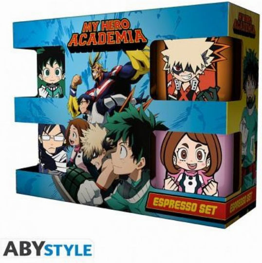 GB eye My Hero Academia - Chibi Κούπα Κεραμική Πολύχρωμη 110ml 4τμχ