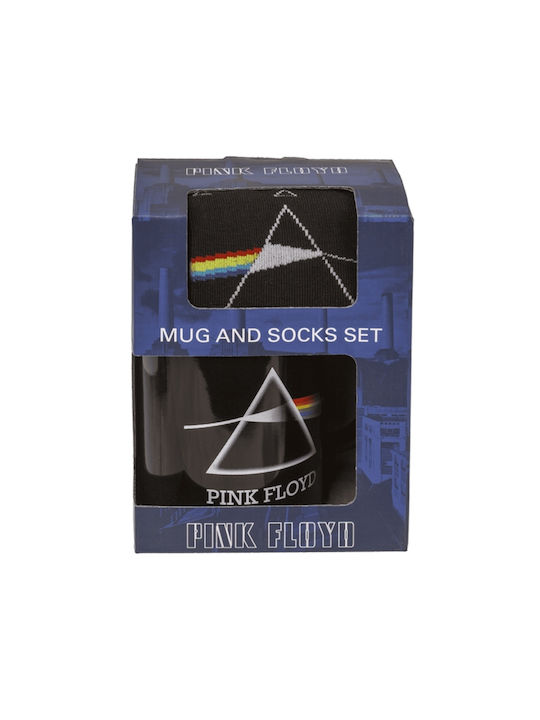 Out of the Blue Pink Floyd Ceramic Multicolour Mug 315ml 2 Pieces
