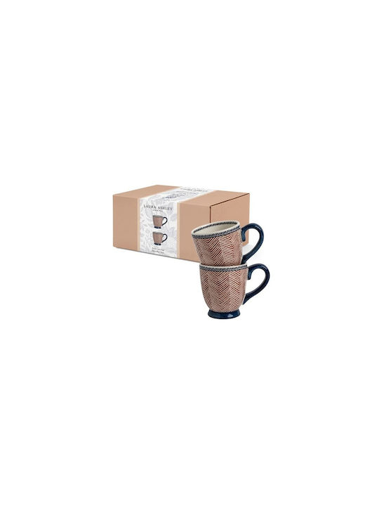Laura Ashley Cană Ceramică Portocaliu 200ml