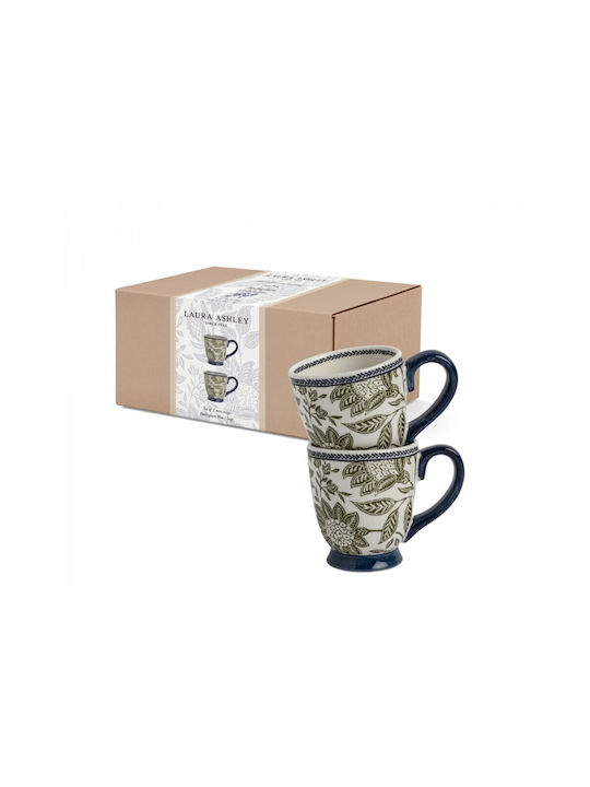 Laura Ashley Cană Ceramică Albastru 200ml