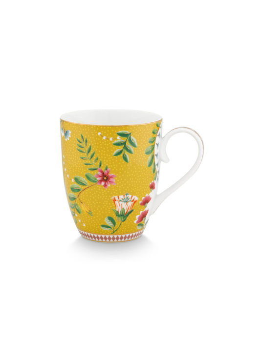 PiP Studio LA MAJORELLE Porcelain Cup Yellow 350ml