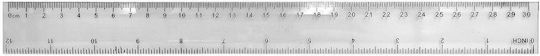 Justnote Set 12 Rigle Din Plastic Transparente