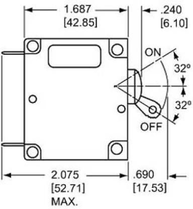 Διακόπτης Μαγνητικός 1P 15A IEG 51F FAT AIR 5τμχ