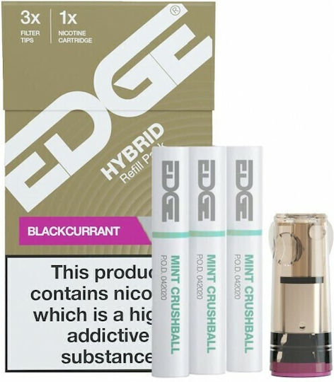 Edge Vaping Hybrid One V2 Filtre de schimb Blackcurrant 1.5ml 3buc