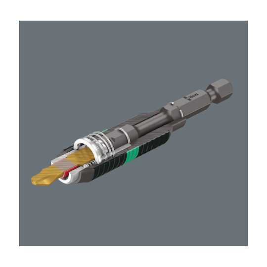 Wera 851/4 BDC Screwdriver Bit Cross with Size PH2 W059532