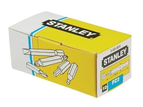 Stanley Schraubendreher-Bit Stern mit Größe Pz2 POZIDRIV 1/4'' Spitze