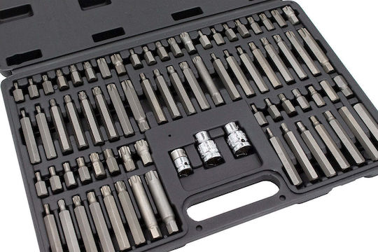 KROFtools Sammlung Serie Torx Allen Spline Bits 54 Stk