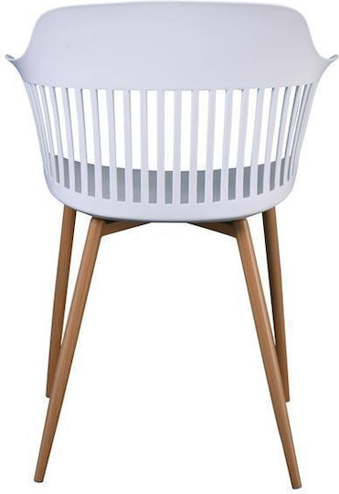 Polypropylen Louise ,Ν1 Natural / White 6Stück 53x59x82cm
