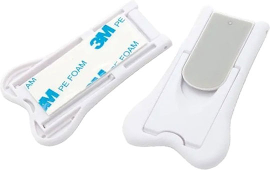 Securitate fereastră din Plastic în Culoare Alb 4.6x7.1cm 2buc