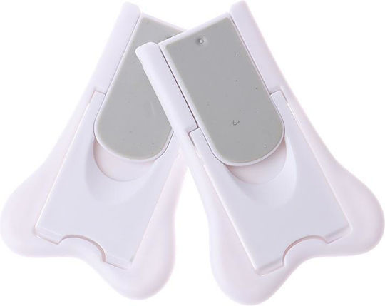 Securitate fereastră din Plastic în Culoare Alb 4.6x7.1cm 2buc