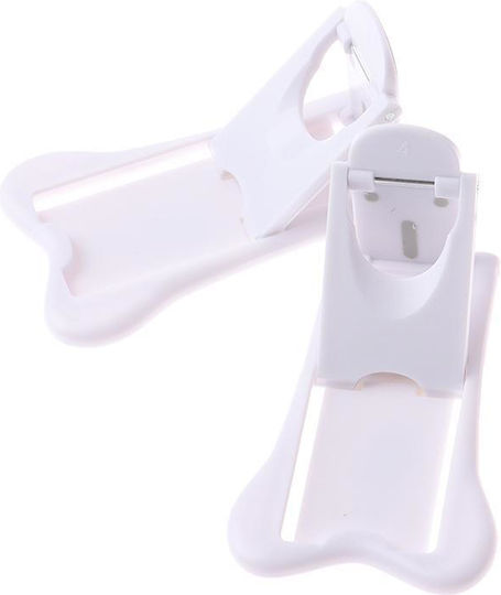 Securitate fereastră din Plastic în Culoare Alb 4.6x7.1cm 2buc
