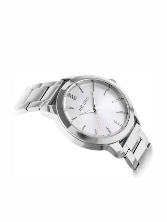Paul Lorens Women's Watch 38mm Battery with Silver Stainless Steel Bracelet