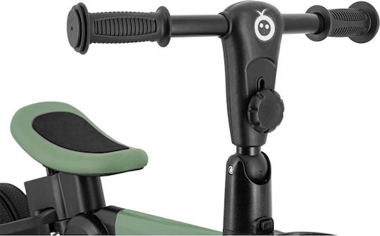 Momi Foldable and Convertible 3 in 1 Kids Tricycle for 18 Months Green