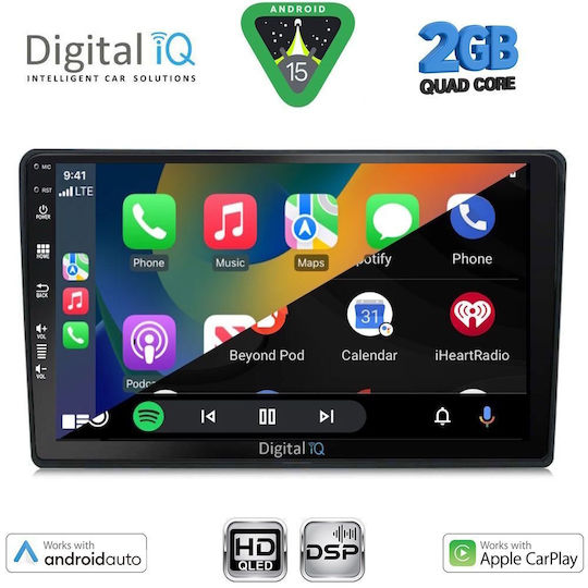 Digital IQ Ηχοσύστημα Αυτοκινήτου για Citroen C4 / DS4 2018 (Bluetooth/USB/WiFi/GPS/Apple-Carplay/Android-Auto) με Οθόνη Αφής 10"