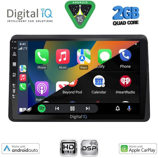 Digital IQ Ηχοσύστημα Αυτοκινήτου για Opel Movano Renault Master Nissan NV400 2020 (Bluetooth/USB/WiFi/GPS/Apple-Carplay/Android-Auto) με Οθόνη Αφής 10"