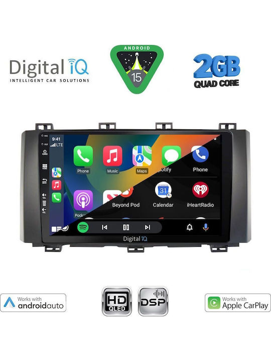 Digital IQ Car Audio System for Seat Ateca 2017 (Bluetooth/USB/WiFi/GPS/Apple-Carplay/Android-Auto) with Touch Screen 9"