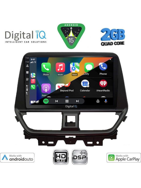 Digital IQ Car Audio System for Suzuki Baleno 2022 (Bluetooth/USB/WiFi/GPS/Apple-Carplay/Android-Auto) with Touch Screen 9"