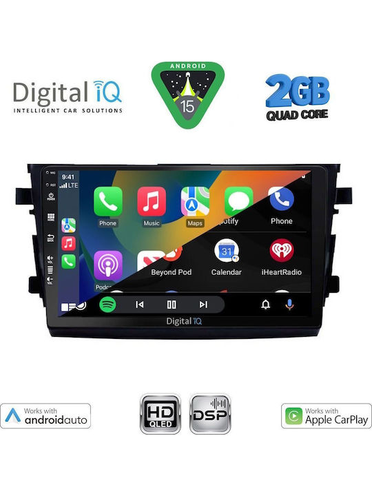 Digital IQ Car Audio System for Suzuki Celerio 2015-2021 (Bluetooth/USB/WiFi/GPS/Apple-Carplay/Android-Auto) with Touch Screen 9"