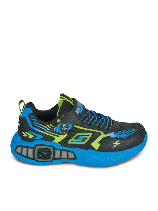 Storm Παιδικά Sneakers με Σκρατς Μαύρα