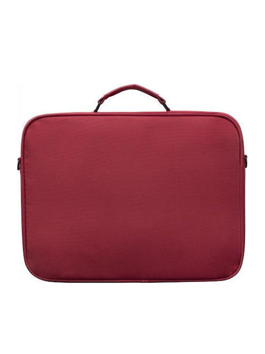 Sbox New York Τσάντα Ώμου / Χειρός για Laptop 15.6" σε Κόκκινο χρώμα
