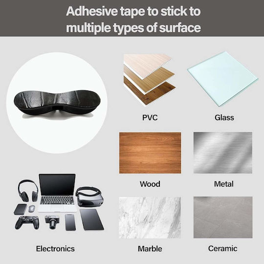 Power Cable Organizer for Electrical Devices Black
