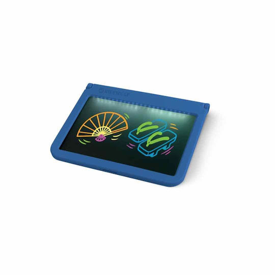 Kidywolf Drawing Tablet Light 2 Sided Led Screen & Blackboard Design Manga Characters