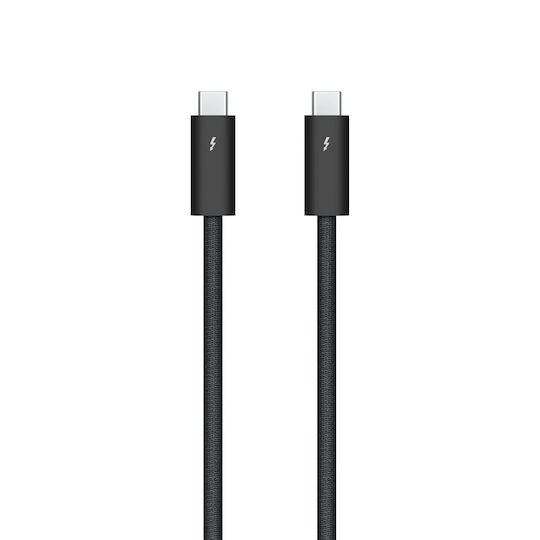 Apple Thunderbolt 4 Cable 100W Μαύρο 3m (MW5H3ZM/A)