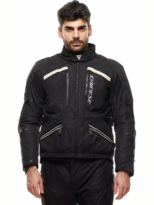 Dainese Gullfoss Men's Motorcycle Jacket 4 Seasons Waterproof Black / Tidal Foam