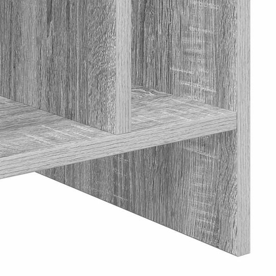 vidaXL Hi-Fi Furniture Gray 35x78.5x45cm