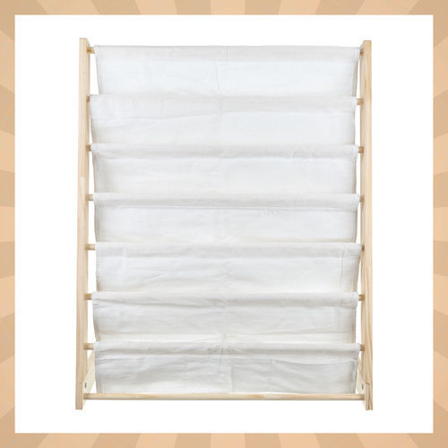 Bücherregal Boden Weiß 79x62.5x30cm