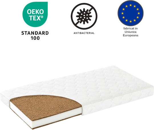 Kidizi Ortopedic Saltea Pentru Patut cu Nucă de cocos 60cmx120cmx12cm