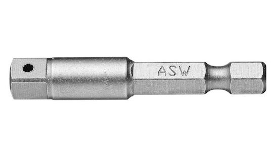 Adaptor Mb 330-6 Hexagonal Extern 1/4” – Pătrat Extern 3/8'' 75 Mm