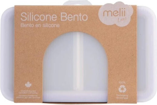 Melii Lunchbox Silikon Mehrfarbig Geeignet für die Mikrowelle 700ml 1Stück