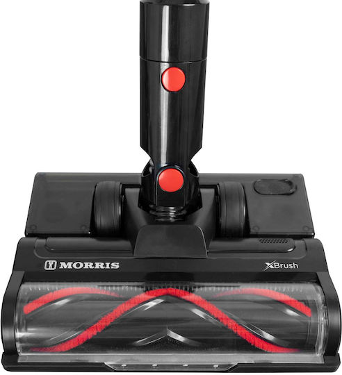 Morris SVC6114HH Aspirator Vertical Reîncărcabil 2 în 1 Stick & De Mână 28.8V Roșu cu Negru