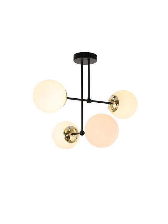 Agora Lighting Verstellbar Hängelampe Schwarz mit Fassung E14, E.14