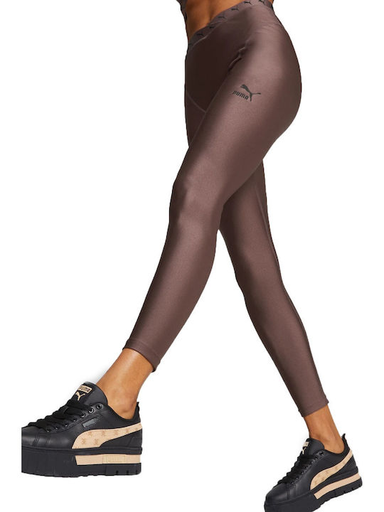 Dare Schulung Frauen Lang Leggings Glänzend Rotten Apple