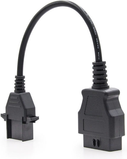 Techstar Truck Adapter Cable Volvo 8 Pin To Obd2 16 Pin